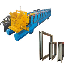 Factory design hot sale fully automatic door frame roll forming machine